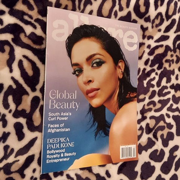 April 2022 Allure Magazine Featuring Deepika Padukone - Picture 1 of 1